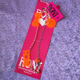 ロニィ(RONI)の新品★RONI★飾りベルト★オレンジニコちゃん❤S(ベルト)