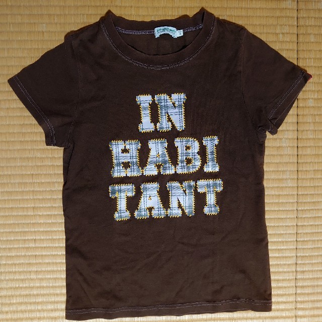 inhabitant(インハビダント)のIN HABI TANT  Tシャツ 　サイズ:Sサイズ レディースのトップス(Tシャツ(半袖/袖なし))の商品写真