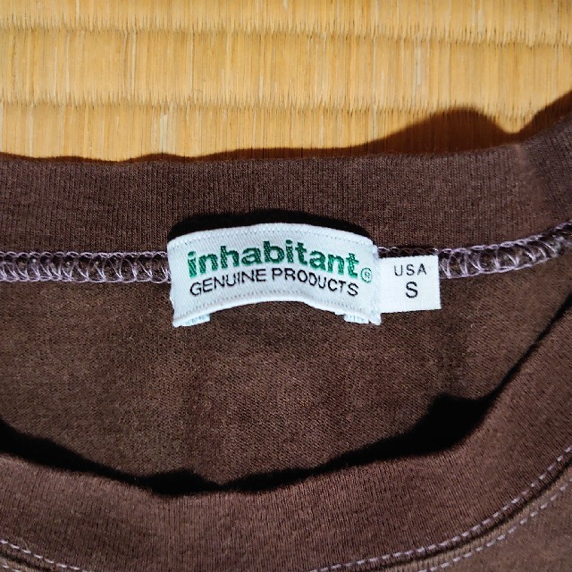 inhabitant(インハビダント)のIN HABI TANT  Tシャツ 　サイズ:Sサイズ レディースのトップス(Tシャツ(半袖/袖なし))の商品写真