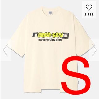 ジーユー(GU)のGU × STUDIO SEVEN コラボ　切り替えビッグT(Tシャツ/カットソー(半袖/袖なし))