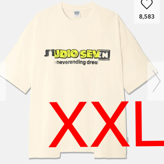 GU(ジーユー)のGU × STUDIO SEVEN コラボ　切り替えビッグT メンズのトップス(Tシャツ/カットソー(半袖/袖なし))の商品写真