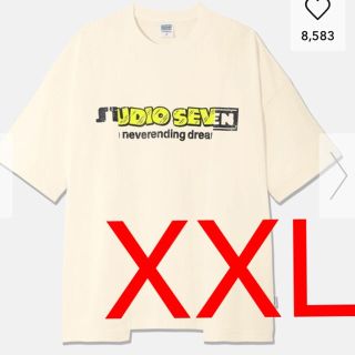 ジーユー(GU)のGU × STUDIO SEVEN コラボ　切り替えビッグT(Tシャツ/カットソー(半袖/袖なし))