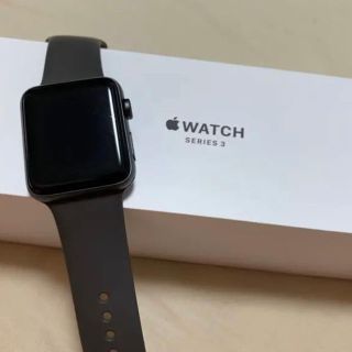 アップルウォッチ(Apple Watch)のApple Watch series3 42mm 即日発送(腕時計(デジタル))