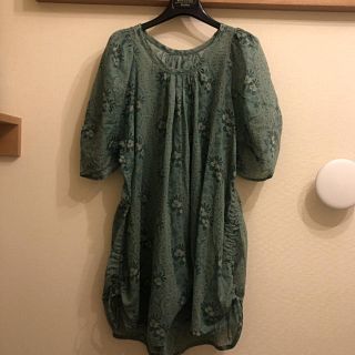 ズッカ(ZUCCa)のユクマ様専用　美品　ズッカ　花柄コットンワンピース(ひざ丈ワンピース)