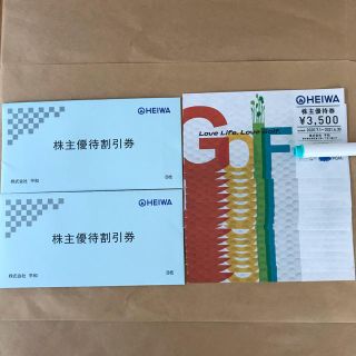 ヘイワ(平和)の【送料無料】平和　株主優待　56000円分(ゴルフ場)