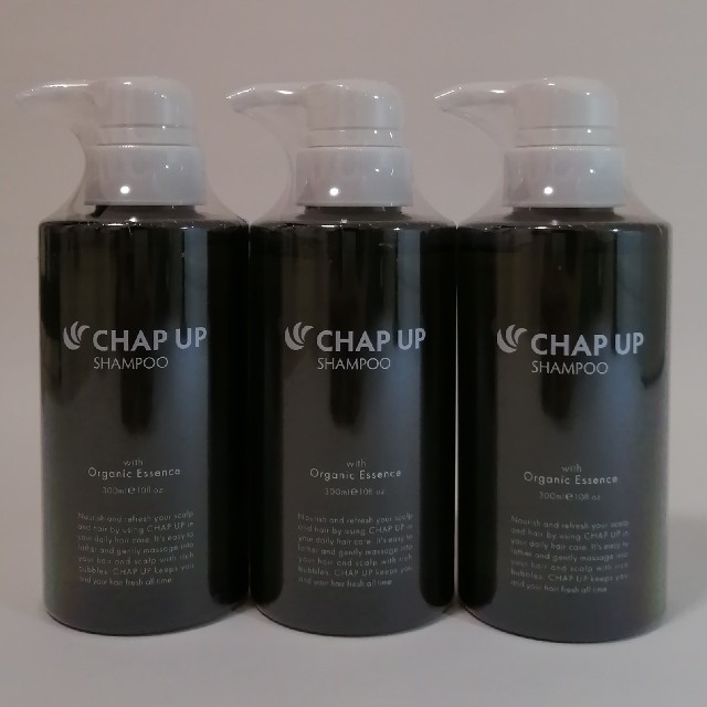 【新品×3本】 CHAP UP チャップアップ シャンプー 300ml