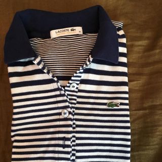 ラコステ(LACOSTE)のポロワンピース(ミニワンピース)