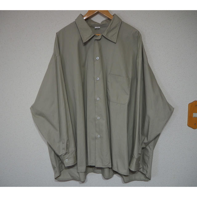 COMOLI(コモリ)のFIFTH GENERAL STORE 10XL Big Shirt ベージュ メンズのトップス(シャツ)の商品写真