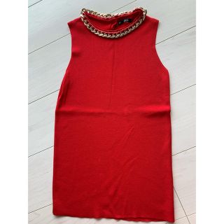 ザラ(ZARA)のZARAニット(カットソー(半袖/袖なし))