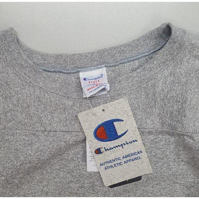 Champion(チャンピオン)のChampion チャンピオン USA製フットボール７分袖Ｔシャツ グレー /L メンズのトップス(Tシャツ/カットソー(七分/長袖))の商品写真