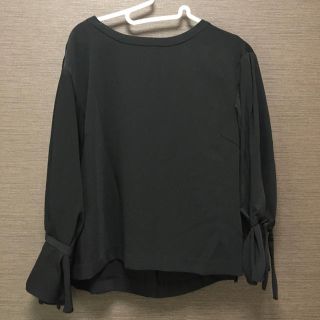 ユナイテッドアローズグリーンレーベルリラクシング(UNITED ARROWS green label relaxing)のカットソー/黒(カットソー(長袖/七分))