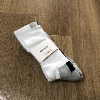 カルバンクライン(Calvin Klein)の新品カルバン・クライン綿靴下３足(ソックス)