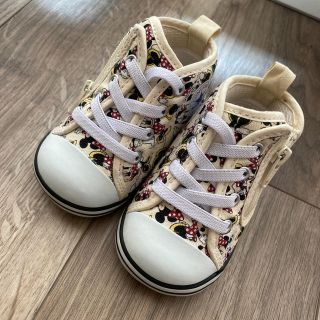 コンバース(CONVERSE)のコンバース べビー オールスター ミニーちゃん柄(スニーカー)