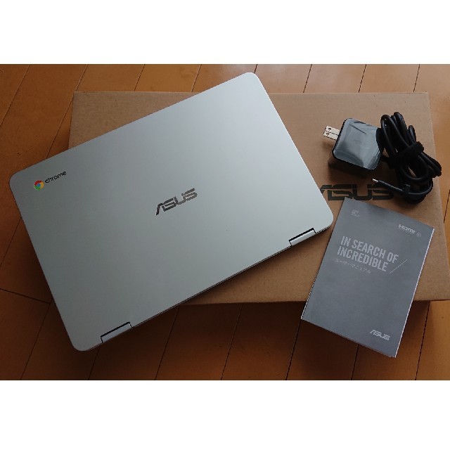 4GBストレージasus chromebook C302CA-F6Y30 日本語キーボード