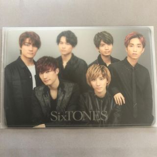 ジャニーズ(Johnny's)のSixTONES 会員証ケース(アイドルグッズ)