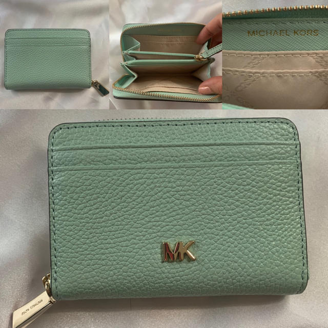 Michael Kors(マイケルコース)のマイケルコース　コインカードケースミントグリーン定価60%OFF以下！お買い得♪ レディースのファッション小物(財布)の商品写真