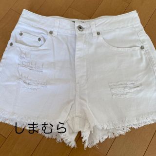 シマムラ(しまむら)の★しまむら　ホワイトデニム　ショートパンツ★(ショートパンツ)