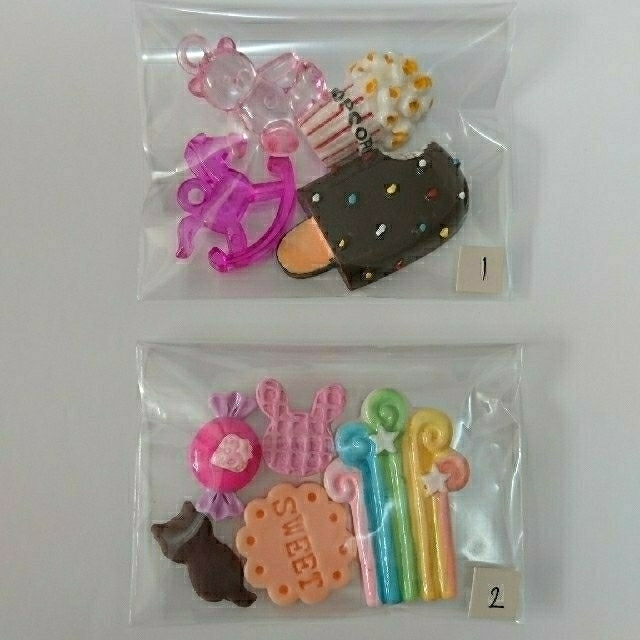 デコパーツ☆100円アソート①②ハンドメイド