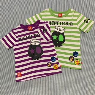 ベビードール(BABYDOLL)のお揃いで♪ BABY DOLL 半袖Tシャツ　120&130(Tシャツ/カットソー)