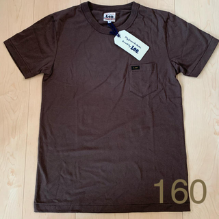 リー(Lee)のリー　Lee キッズ　半袖Tシャツ　160 ブラウン(Tシャツ(半袖/袖なし))