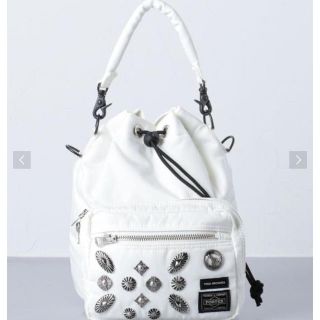 トーガ(TOGA)の新品未使用　TOGA×PORTER STRINGBAG white(ショルダーバッグ)