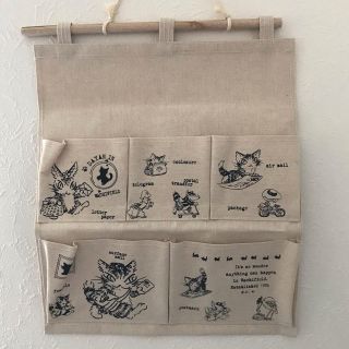 ☆ダヤン ☆ウォールポケット　非売品(小物入れ)