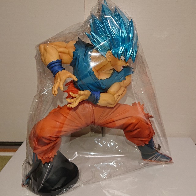 ドラゴンボール ドラゴンボール フィギュア 孫悟空 超サイヤ人 ブルーの通販 By チェック S Shop ドラゴンボールならラクマ