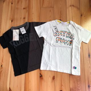 ザラキッズ(ZARA KIDS)の新品タグ付き ZARA＆RUGGED WORKS 110cm半袖Tシャツ2枚(Tシャツ/カットソー)