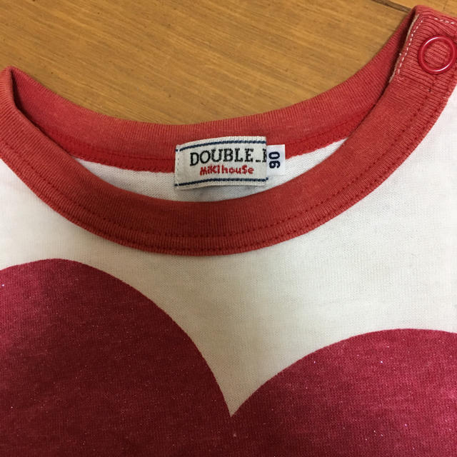 DOUBLE.B(ダブルビー)のミキハウス ダブルビー Tシャツ キッズ/ベビー/マタニティのキッズ服女の子用(90cm~)(Tシャツ/カットソー)の商品写真