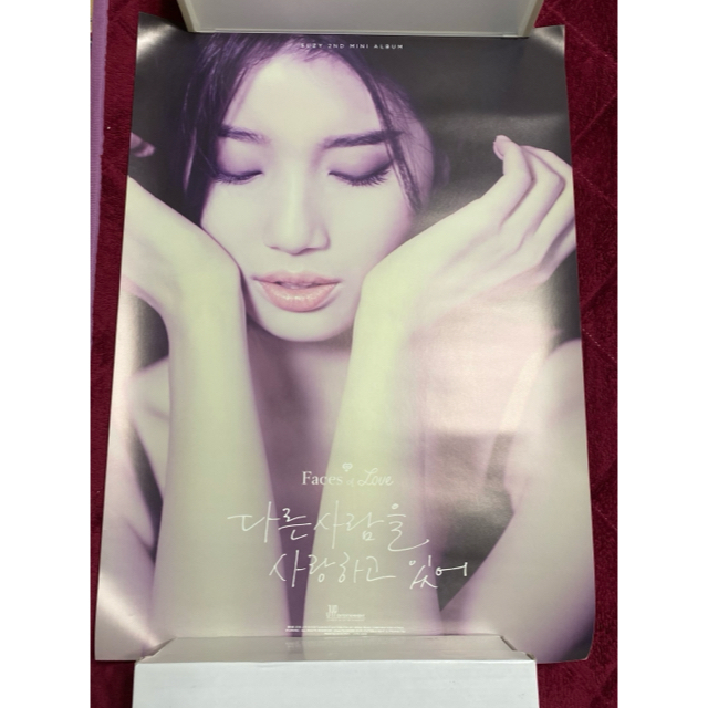 【未使用】missA スジ 수지　公式ポスターセット エンタメ/ホビーのCD(K-POP/アジア)の商品写真