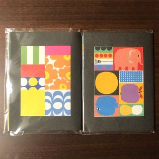 マリメッコ(marimekko)の付箋　2点セット　マリメッコ(ノート/メモ帳/ふせん)