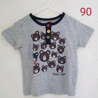 マザウェイズ(motherways)のマザーウェイズ  半袖 Tシャツ　クマ　90　motherways(Tシャツ/カットソー)