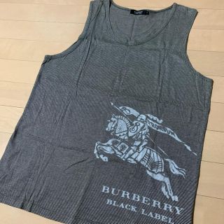 バーバリーブラックレーベル(BURBERRY BLACK LABEL)の【希少】BURBERRY BLACK LABEL タンクトップ L(タンクトップ)