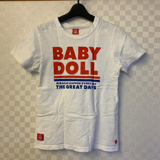 ベビードール(BABYDOLL)のベビードール Tシャツ 白 Sサイズ(Tシャツ(半袖/袖なし))