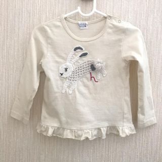 ハッカベビー(hakka baby)のハッカベビー 長袖Tシャツ 90サイズ(Tシャツ/カットソー)