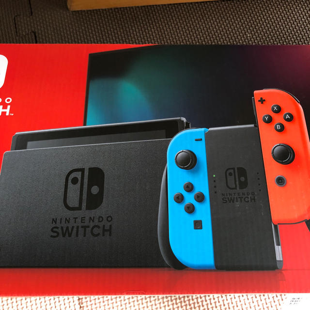 Nintendo Switch ネオンブルー/(R) ネオンレッド　新品未開封