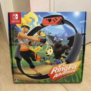 ニンテンドースイッチ(Nintendo Switch)の【送料込】リングフィットアドベンチャー　Nintendo switch(家庭用ゲームソフト)