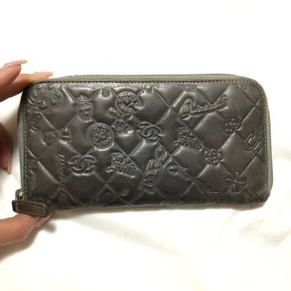 シャネル(CHANEL)のシャネル CHANEL カメリア 長財布(財布)