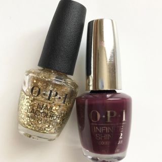 オーピーアイ(OPI)のOPI ネイルマニキュア　2本セット(マニキュア)