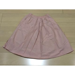 ショコラフィネローブ(chocol raffine robe)のスカート　ピンク　膝丈　レディース　春　夏(ひざ丈スカート)