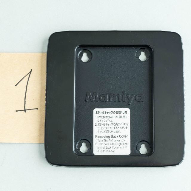 トウフ様専用Mamiya マミヤRZ ボディ後キャップ（フィルムホルダー側用） スマホ/家電/カメラのカメラ(その他)の商品写真