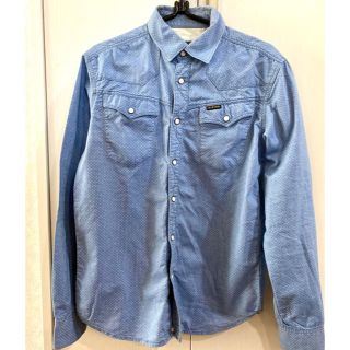 ジースター(G-STAR RAW)の【美品】ジースターロウ　G-STAR  ポロシャツ　長袖　アウトドア(ポロシャツ)