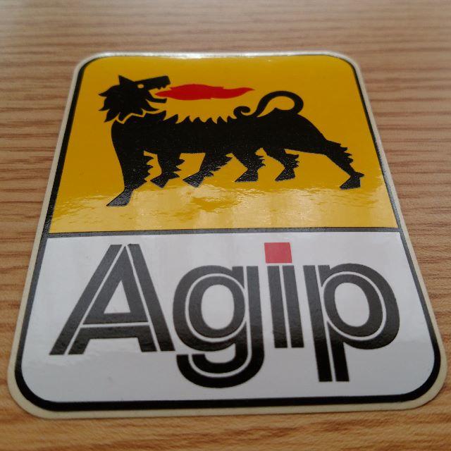 【れもん様用】Agip アジップ ステッカー 90x66mm 12枚 自動車/バイクのバイク(ステッカー)の商品写真