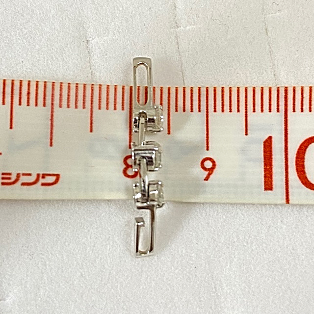 JEWELRY TSUTSUMI(ジュエリーツツミ)のmonaka様 専用 k10 2way 0.3ct 3連ダイヤモンド　ネックレス レディースのアクセサリー(ネックレス)の商品写真