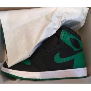 ナイキ(NIKE)のnike Air Jordan1 aj1 パイングリーン(スニーカー)