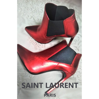 サンローラン(Saint Laurent)の【新品・未使用】サンローラン　チェルシー　アンクルブーツ　35(ブーティ)