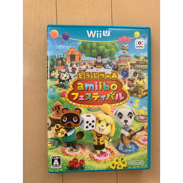 Wii U(ウィーユー)のどうぶつの森アミーボ フェスティバル wiiu エンタメ/ホビーのゲームソフト/ゲーム機本体(家庭用ゲームソフト)の商品写真