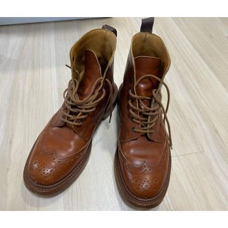 トリッカーズ(Trickers)のTricker’s country wing tip boots(ブーツ)