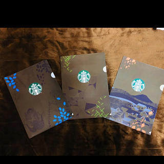 スターバックスコーヒー(Starbucks Coffee)のスターバックス　クリアファイル(ファイル/バインダー)