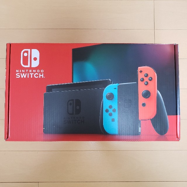 Nintendo Switch(ニンテンドースイッチ)の未使用品 Nintendo Switch ネオン エンタメ/ホビーのゲームソフト/ゲーム機本体(家庭用ゲーム機本体)の商品写真